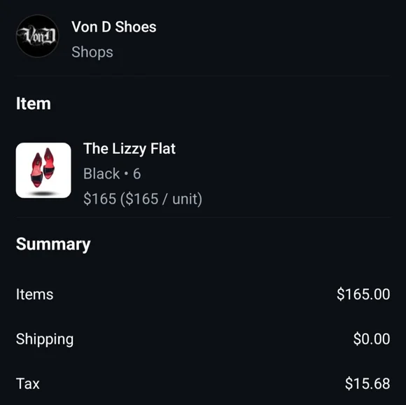 Kat Von D Lizzie flats - Picture 7 of 7